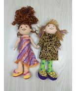 Manhattan Toys Groovy Girls Dolls Siri Reese Dark blonde brunette lot 2 - $9.89