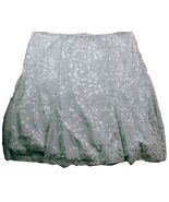 NWT Roz &amp; Ali Women&#39;s A Line Skirt Size 22 Blue Floral Lace Side Zip - $22.08 CAD