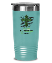 Irish  Tumbler Irish American Pride Teal-T-20oz  - $29.95