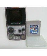Nintendo GameBoy Color Atomic Purple CGB-001 REN &amp; STIMPY SPACE CADET GA... - £70.70 GBP