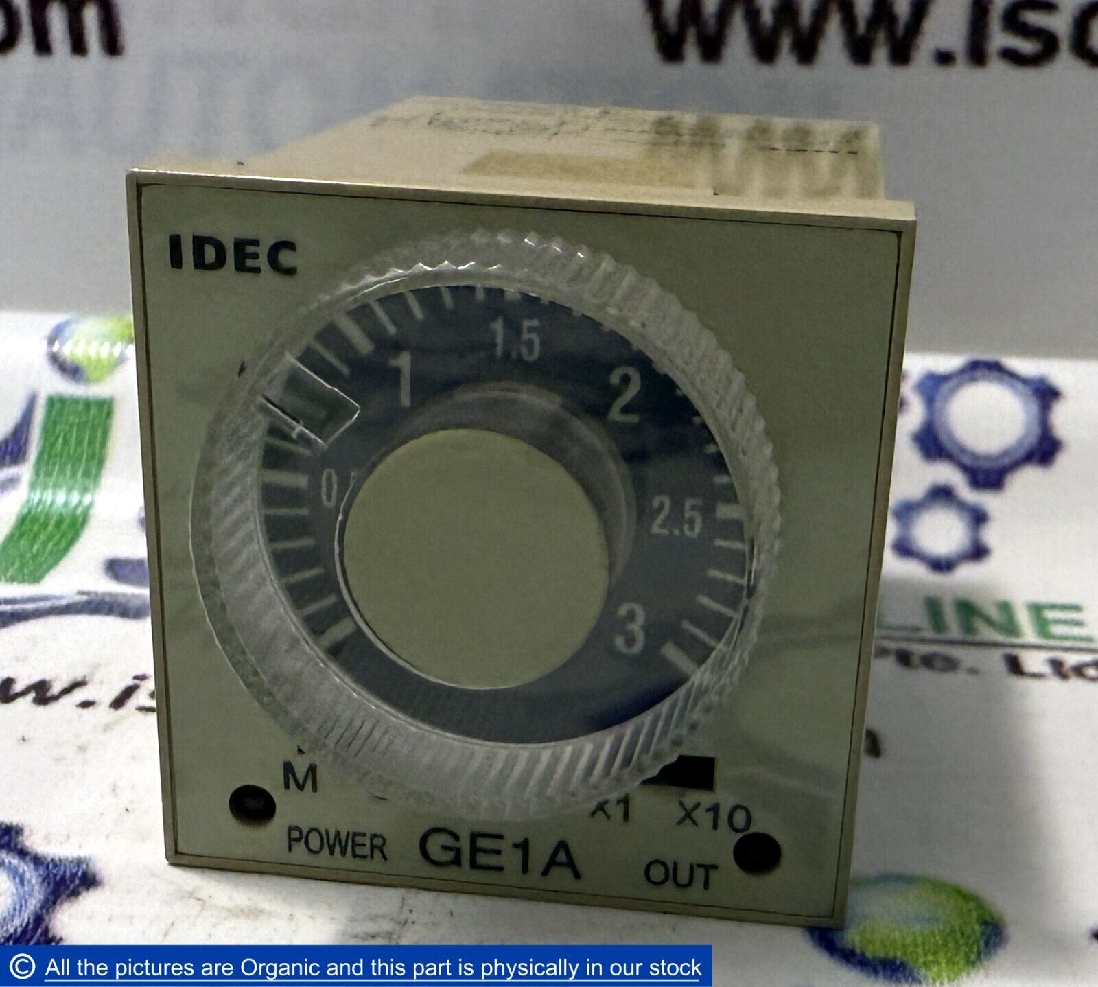 Idec GE1A-C30MA220 On-Delay Timer Relay 3 Sec to 30 Min GE1AC30MA220 240... - $97.00