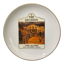 Alamo San Antonio Texas The Decision Collector Plate 1993 -  8&quot; - $9.99