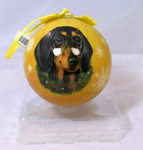 ES Pets Dog Christmas Unbreakable Ball Ornament New- Dachshund - £8.10 GBP