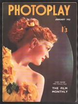 Photoplay 1/1952-British pub-June Haver-John Derek-Anthony Steele-Esther Will... - £69.57 GBP