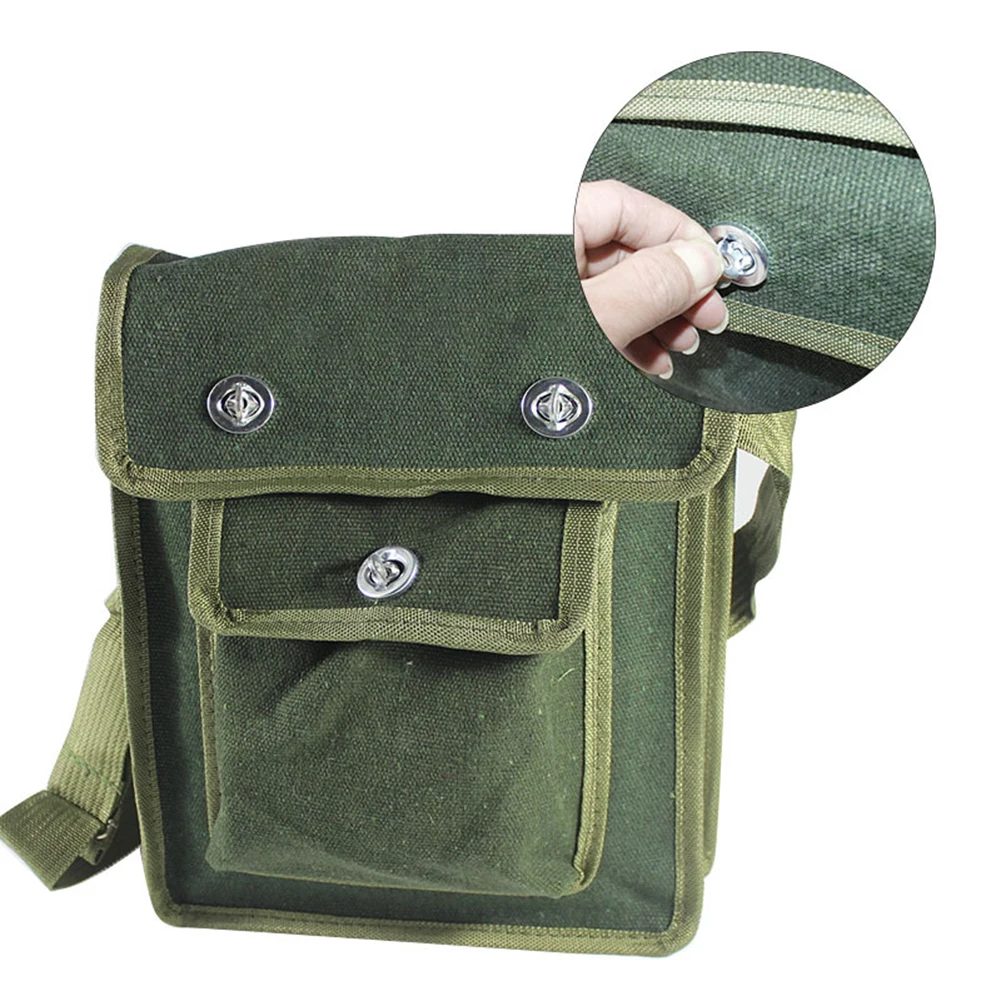 Storage Tool Bag Toolbox Wear-resistant Canvas Bag Crossbody Durable Har... - $68.40