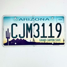  United States Arizona Grand Canyon Passenger License Plate CJM3119 - $225.96 MXN