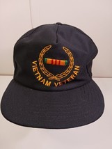 Vintage Vietnam Veteran Snapback Cap Hat Made In USA - £11.83 GBP