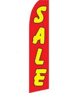 SUPER 15 FOOT SWOOPER RED YELLOW SALE FLAG advertizing banner sign NEW - $21.84