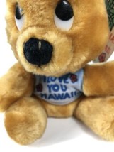 Vintage Dakin Hawaii Hawaiian Stuffed Bear NEW Nos w/ Tags RARE Keiki Toys Aloha - £30.22 GBP