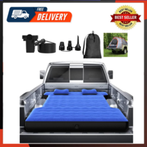 Inflatable Camping Pickup Truck Bed Air Mattress - For 5.5-5.8Ft Full-Si... - £80.91 GBP