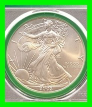 Flawless 2002 PCGS American Silver Eagle MS70 - Direct From Mint Sealed Box 1 oz - £244.71 GBP