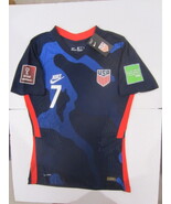 Giovanni Reyna USA USMNT World Cup Qualifiers Match Away Soccer Jersey 2... - $80.00