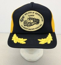 Flat Bush Oilfield Services Foam Back Polyester Nylon Vented Adjustable ... - $7.92