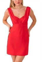 Le Lis shoulder strap detail mini dress Red - $23.00