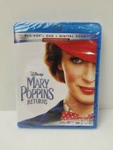 Mary Poppins Returns 2018 Disney Blu-ray + DVD Brand NEW &amp; Sealed Free Shipping - £7.87 GBP