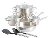 Kenmore Elite Devon Heavy Gauge Stainless Steel Tri-Ply Impact Bonded In... - $161.49