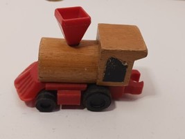 Vintage Mattel 1972 Putt Putt Railroad Wooden Train Engine - £4.69 GBP