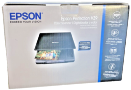 Epson Perfection V39 Color Photo and Document Scanner - $85.49