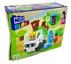 MEGA BLOKS Green Town Sort &amp; Recycle Squad Building Set - £7.65 GBP