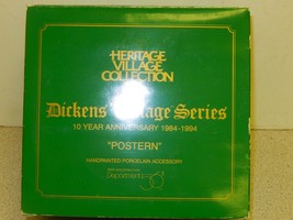 DEPT 56 -9871-0 RETIRED- POSTERN - DICKENS VILLAGE SERIES- - NEW--  L126 - $168.44 MXN