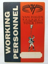 Van Halen Balance Backstage Pass Working Personnel Tour Original 1995 Or... - $18.53