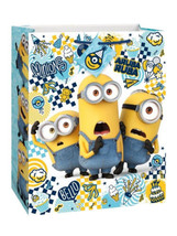Minions Despicable Me Large Gift Bag 13 x 10 - £2.94 GBP