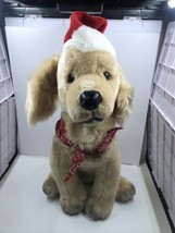 Disney Store Santa Paws Buddies Buddha Plush Christmas Snow Puppy Dog 13&quot;. Read - $48.46