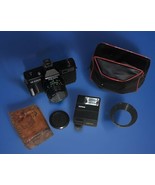 Meikai AR-4352S Film Camera With Sunpak 90 Flash And Case (vintage and r... - $94.06 CAD