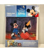 Wonderful World Of Disney Fabric Art - Mickey Mouse Brave Tailor (8.5&quot; s... - $6.75 CAD