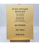 Kenwood TR-7200A Service Manual by W7FG Vintage Manuals - £13.42 GBP
