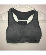 Sports Bra Gray With Removable Pads SZ Medium - $147.58 MXN