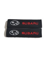 Universal Subaru Embroidered Logo Car Seat Belt Cover Seatbelt Shoulder ... - £10.38 GBP