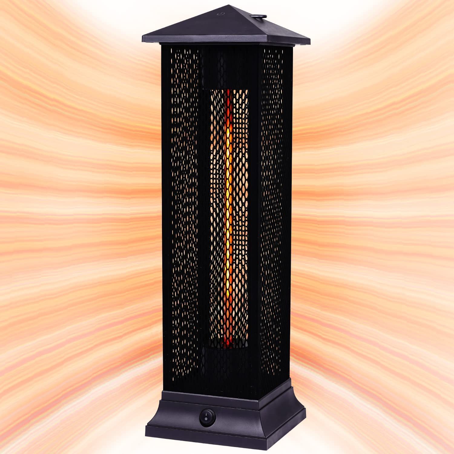 Star Patio Electric Patio Heater, Outdoor Heater, 1500W Freestanding Infrared - £114.29 GBP