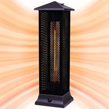 Star Patio Electric Patio Heater, Outdoor Heater, 1500W Freestanding Infrared - $142.99