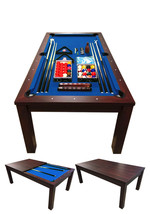 7FT POOL TABLE Model BLUE SKY Snooker Full Accessories BECOME A BEAUTIFU... - £1,562.90 GBP