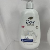 Dove Advanced Care Deep Moisture Hand Wash 10 Layer Nourishment 12oz Each - £4.71 GBP