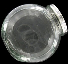 7&quot; Glass TILT JAR Vintage Style COOKIE penny candy Storage Canister 1/2 ... - £22.50 GBP