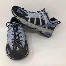 510 Womens Blue Hiking Shoes Sz 6.5 Stealth Rubber Trail Walking - $51.47