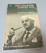 The Faulkner-Cowley File Letters &amp; Memories 1944-1962 Paperback Viking 1968 - £9.74 GBP