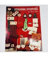 Vtg Stocking Stuffers Bea &amp; Chris Studio Seven Cross Stitch Pattern Wate... - $244.18 MXN