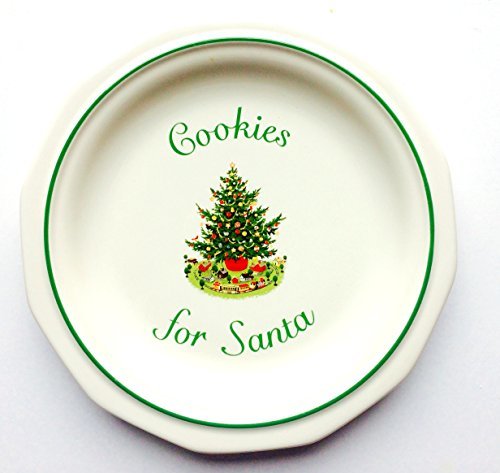 Pfaltzgraff Christmas Plate "Cookies for Santa" - $15.83