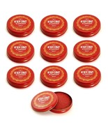 LOT OF 10 RED CALLIGRAPHY INK Round Tin Chinese Yinni Paste Stamp 360g W... - $562.19 MXN