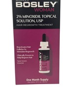 Bosley WOMAN 2% Minoxidil Topical Solution One Month Supply 2 Oz Exp Dat... - $266.95 MXN