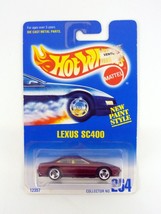 Hot Wheels Lexus SC400 #264 Red Die-Cast Car 1991 - $11.87