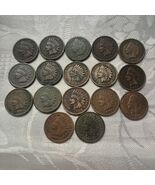 17 NICE INDIAN HEAD CENTS 1889,90,91,92,93,95,96,99-1900,01,02,03,04,05,... - $35.00