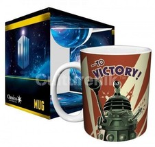 Doctor Who Dalek, To Victory Poster Image 11 oz. Ceramic Coffee Mug NEW UNUSED - £6.16 GBP