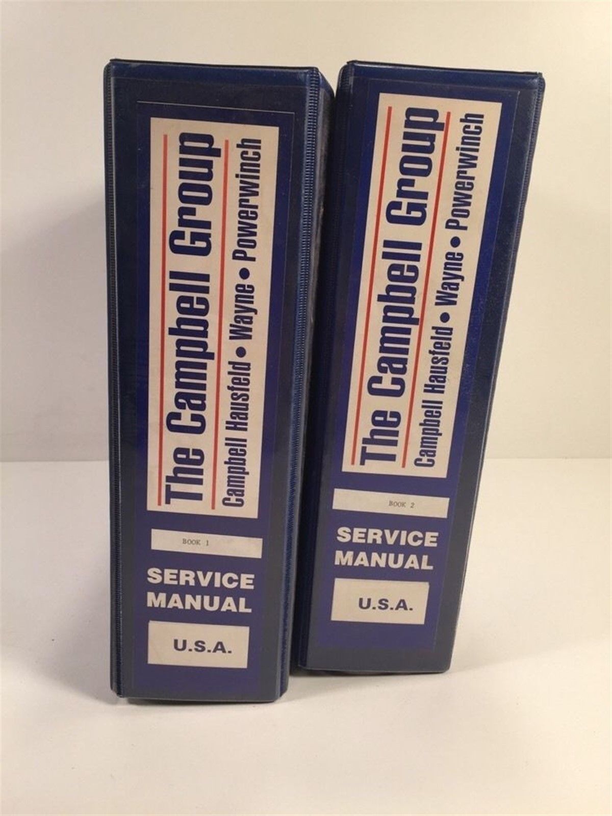 Campbell Hausfeld Dealer Service Manuals - Air Compressors & More - 2 Volumes - $79.99