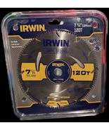 IRWIN Tools Vinyl Siding Circular Saw Blade, 7 1/4-inch/ 184mm, 120T , NEW - $19.99 CAD