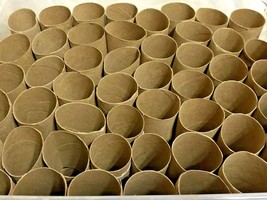 100 Empty Toilet Paper Rolls Tubes Craft Art Church School Project Cardb... - $9.99