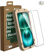 2-Pk iPhone 16 Plus Screen Protectors Kit w/Eco-Friendly Reusable Alignm... - $16.26 CAD